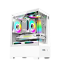 MONARCH ICE COOLER+5 ARGB Desktop Case (White)